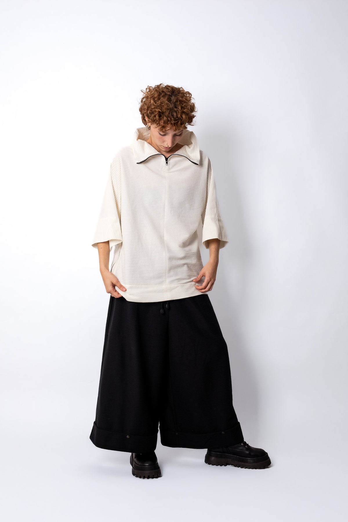 [5 em 1] blusa curta comprida camisa colete sobreposição